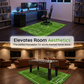 Soccer Field Non-Slip Area Rug