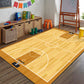 Soccer Field Non-Slip Area Rug