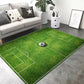 Soccer Field Non-Slip Area Rug