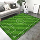 Soccer Field Non-Slip Area Rug
