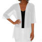 🏆LAST DAY SALE: ONLY ￡9.99!!🎁✨Women's Chiffon Open Front Cardigan Loose