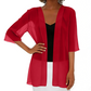 🏆LAST DAY SALE: ONLY ￡9.99!!🎁✨Women's Chiffon Open Front Cardigan Loose