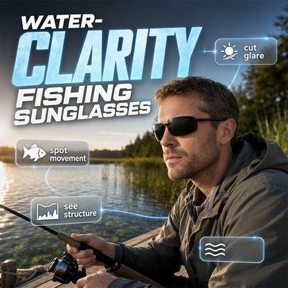 ✨Hot Sale 50% Off!! 🕶 Ultra-Light Polarized Fishing Sunglasses