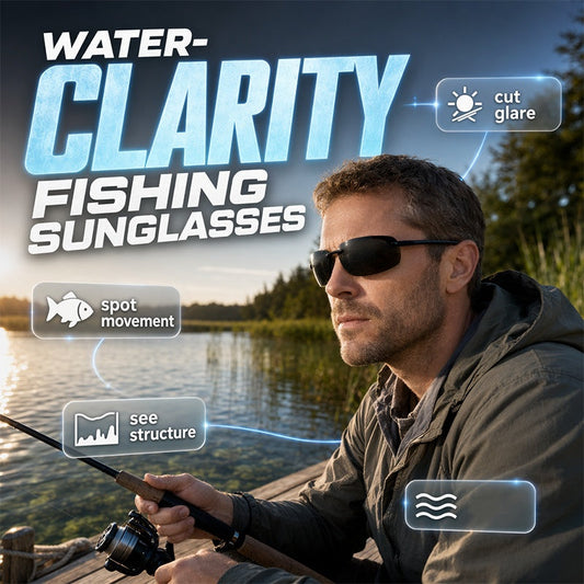 ✨Hot Sale 50% Off!! 🕶 Ultra-Light Polarized Fishing Sunglasses