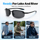 ✨Hot Sale 50% Off!! 🕶 Ultra-Light Polarized Fishing Sunglasses