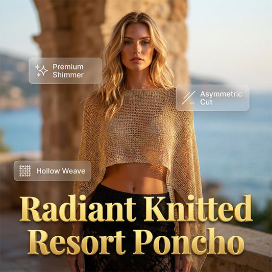 🏆20000+ sold in 2026🎁👍Women's Hollow Out Knit Shawl Poncho