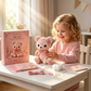 🎀50% OFF | Pink Enchanted Forest DIY Felt Patchwork Kit – Pre-Cut Pieces & Step-by-Step Guide, Relaxing Screen-Free Craft!