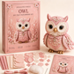 🎀50% OFF | Pink Enchanted Forest DIY Felt Patchwork Kit – Pre-Cut Pieces & Step-by-Step Guide, Relaxing Screen-Free Craft!