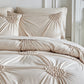 📢📢50% OFF !! ⏰ Elegant Pinch Pleat Duvet Cover Set – Wrinkle-Resistant, Breathable & Machine Washable. A Fresh, Inviting Bed Made Easy 🌿