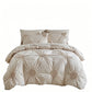 📢📢50% OFF !! ⏰ Elegant Pinch Pleat Duvet Cover Set – Wrinkle-Resistant, Breathable & Machine Washable. A Fresh, Inviting Bed Made Easy 🌿