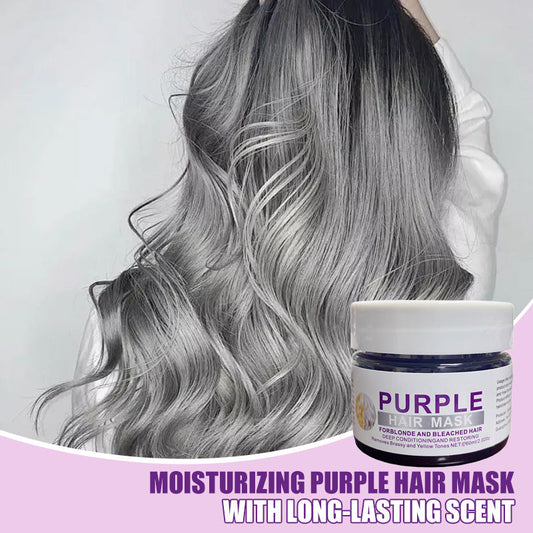 Moisturizing Purple Hair Mask with Long-Lasting Scent