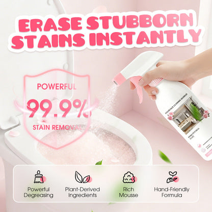 🥳2026 HOT SALE🥳💞50K+ SOLD!🚿✨ 50% OFF! Multi‑Purpose Bathroom Cleaner Spray – Dissolves limescale & soap scum fast. No harsh scrubbing – just spray & wipe for a streak‑free shine! 🧼💨