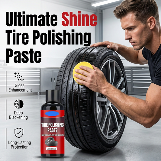 🚗Instant Black Tire Polishing Paste