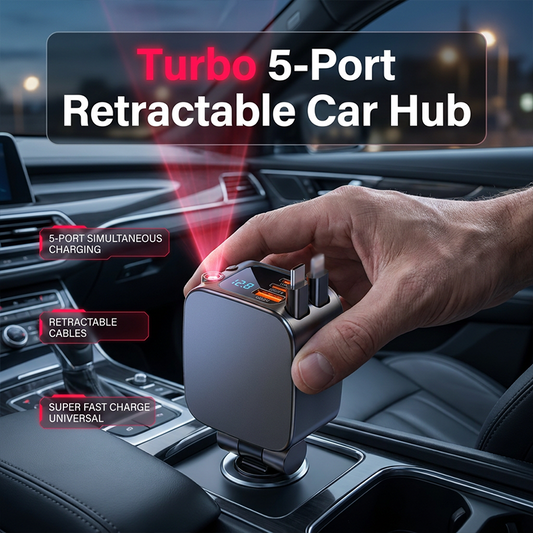 120W Super Fast Multi-Device Car Charger