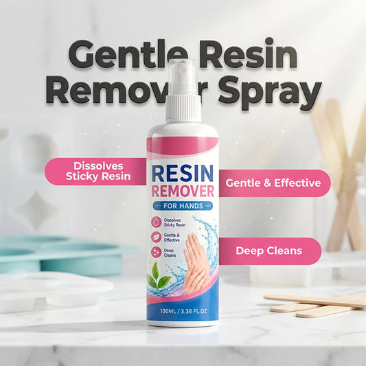 🥳2026 HOT SALE🥳💞50K+ SOLD!✨🤲 50% OFF! Gentle Resin Remover for Hands – Instantly dissolves sticky epoxy & UV resin. Safe for sensitive skin, no irritation. A must for crafters! 🎨💎