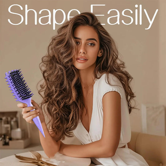 ✨LAST DAY SALE: ONLY ￡7.99!!🎁✨Ventilated Detangling Brush for Curly Hair