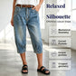 Women’s Vintage Capri Denim Jeans