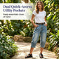 Women’s Vintage Capri Denim Jeans