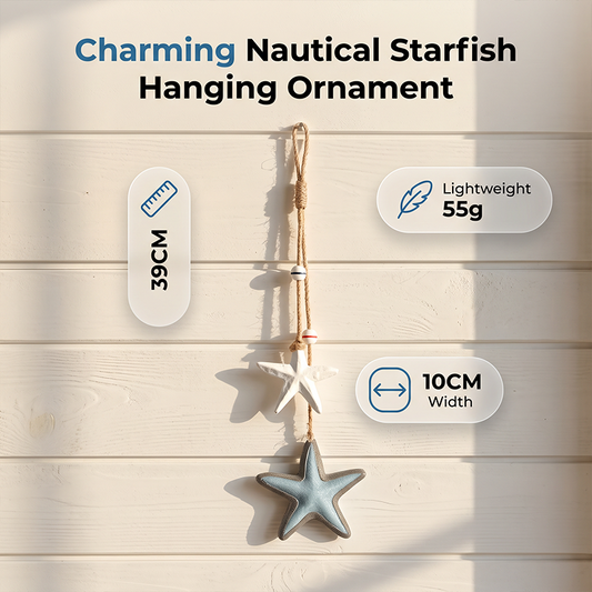 Rustic Wooden Marine Hanging Ornament