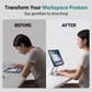 Adjustable Aluminum Tablet Stand with Rotating Base
