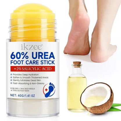 🎉42K+ Sold 🦶 Urea Foot Care Stick, Intensive Moisturizing Balm for Dry Cracked Heels & Dead Skin