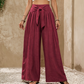 ⏳LAST DAY SALE ONLY￡16.99!!🌸Women's High-Waisted Tie-Front Wide-Leg Pants