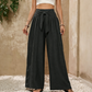 ⏳LAST DAY SALE ONLY￡16.99!!🌸Women's High-Waisted Tie-Front Wide-Leg Pants