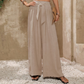 ⏳LAST DAY SALE ONLY￡16.99!!🌸Women's High-Waisted Tie-Front Wide-Leg Pants