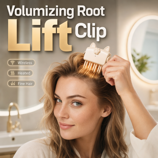 Rechargeable Wireless Hair Root Volumizing Clip