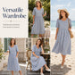 🌀☁️ LIMITED TIME 50% OFF! 👗Women's Casual Striped Relaxed Dress – Breezy fit & soft stripes – Perfect for effortless everyday style.