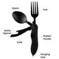 🏕️4-In-1 Outdoor Folding Multifunctional Tableware
