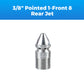 High-Pressure Rotating Sewer Jetting Nozzle
