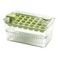 Press-Type Ice Cube Mold with Storage Box and Lid
