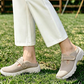 👟 LIMITED-TIME 50% OFF! Women's Adjustable Strap Comfort Lift Walking Shoes, Breathable Mesh Slip-On Platform Clogs