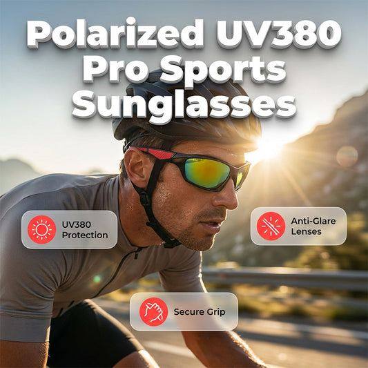 Unisex Polarized UV380 Sports Sunglasses