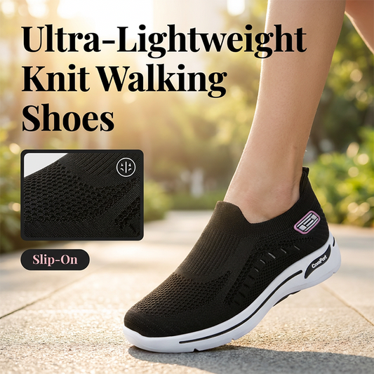 Women's Breathable Knit Walking Shoes