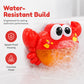 Crab Bubble Machine Bath Toy with Music