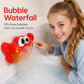 Crab Bubble Machine Bath Toy with Music