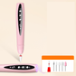 2-in-1 Electric Nail Drill with UV Gel Light Portable Manicure Pedicure Kit