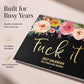 Bold 2027 Floral Planner