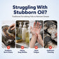 Kitchen Oil Cleaning Brush with Built-in Soap Dispenser