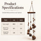 Rotating Metal Bell Wind Chime