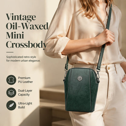 ✨ Time‑Limited Offer ⚡Women PU Leather Crossbody Phone Bag