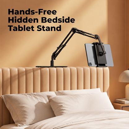 📢📢50% OFF !! ⏰Magnetic Bedside Tablet Stand with Hidden Mattress Base