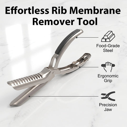 🍖LAST DAY SALE: ONLY ￡9.99!!🎁✨Stainless Steel Rib Membrane Remover Tool