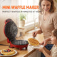 Mini Electric Waffle Maker for Easy Breakfast