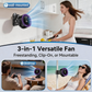 Wall-Mount & Desktop Cooling Fan
