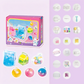 DIY Fried Ice Squishy Toy Kit with Cat Claw Design for Kids