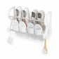 👟50% OFF NOW! Drill‑Free Wall‑Mounted Shoe Rack‑Vertical Space‑Saver Carbon Steel Shoe Organizer, Anti‑Rust No‑Drill Storage Rack for Entryway Bathroom & Closet