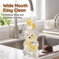 Affordable alternatives to Starbucks Cute Bear Shaped Glass Water Bottle